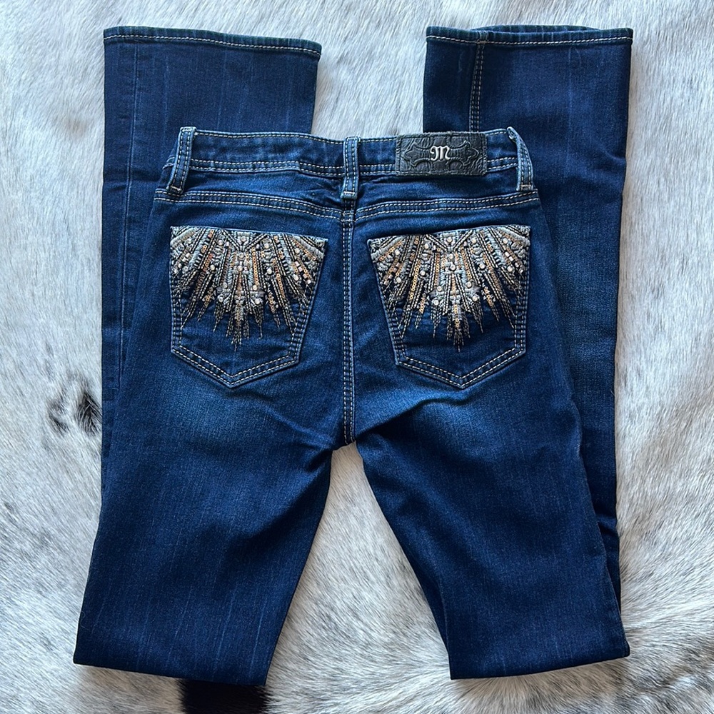 Miss me jeans size 25, boot cut, style: M8997B